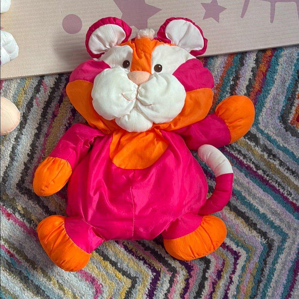 Vintage puffalump plush lion